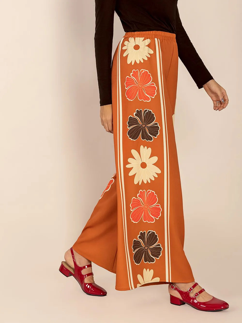 Printed Elastic Waist Wide Leg Pants-Pants-Trendsi-[option4]-[option5]-[option6]-[option7]-[option8]-Shop-Boutique-Clothing-for-Women-Online