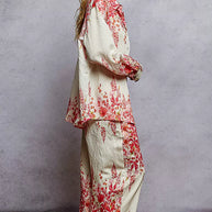 POL Floral Printed Woven Wide Leg Drawstring Pants-Pants-Trendsi-[option4]-[option5]-[option6]-[option7]-[option8]-Shop-Boutique-Clothing-for-Women-Online