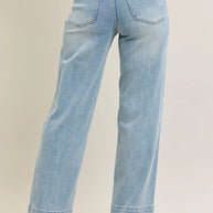 Judy Blue Release Hem Wide Leg Jeans-Trendsi-[option4]-[option5]-[option6]-[option7]-[option8]-Shop-Boutique-Clothing-for-Women-Online