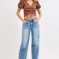 RISEN High Rise Wide Baggy Jeans-Jeans-Trendsi-[option4]-[option5]-[option6]-[option7]-[option8]-Shop-Boutique-Clothing-for-Women-Online