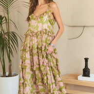 ADORA Ruffled Tiered Scoop Neck Cami Dress-Dresses-Trendsi-[option4]-[option5]-[option6]-[option7]-[option8]-Shop-Boutique-Clothing-for-Women-Online