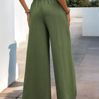 Perfee Smocked Wide Leg Pants-Pants-Trendsi-[option4]-[option5]-[option6]-[option7]-[option8]-Shop-Boutique-Clothing-for-Women-Online