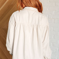 A Helping Hand Button Up Blouse-Blouses-Ave Shops-[option4]-[option5]-[option6]-[option7]-[option8]-Shop-Boutique-Clothing-for-Women-Online