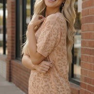 Blush Safari Knit Tee-And The Why-[option4]-[option5]-[option6]-[option7]-[option8]-Shop-Boutique-Clothing-for-Women-Online