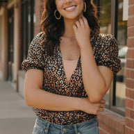 Midnight Leopard Shimmer Bodysuit-And The Why-[option4]-[option5]-[option6]-[option7]-[option8]-Shop-Boutique-Clothing-for-Women-Online