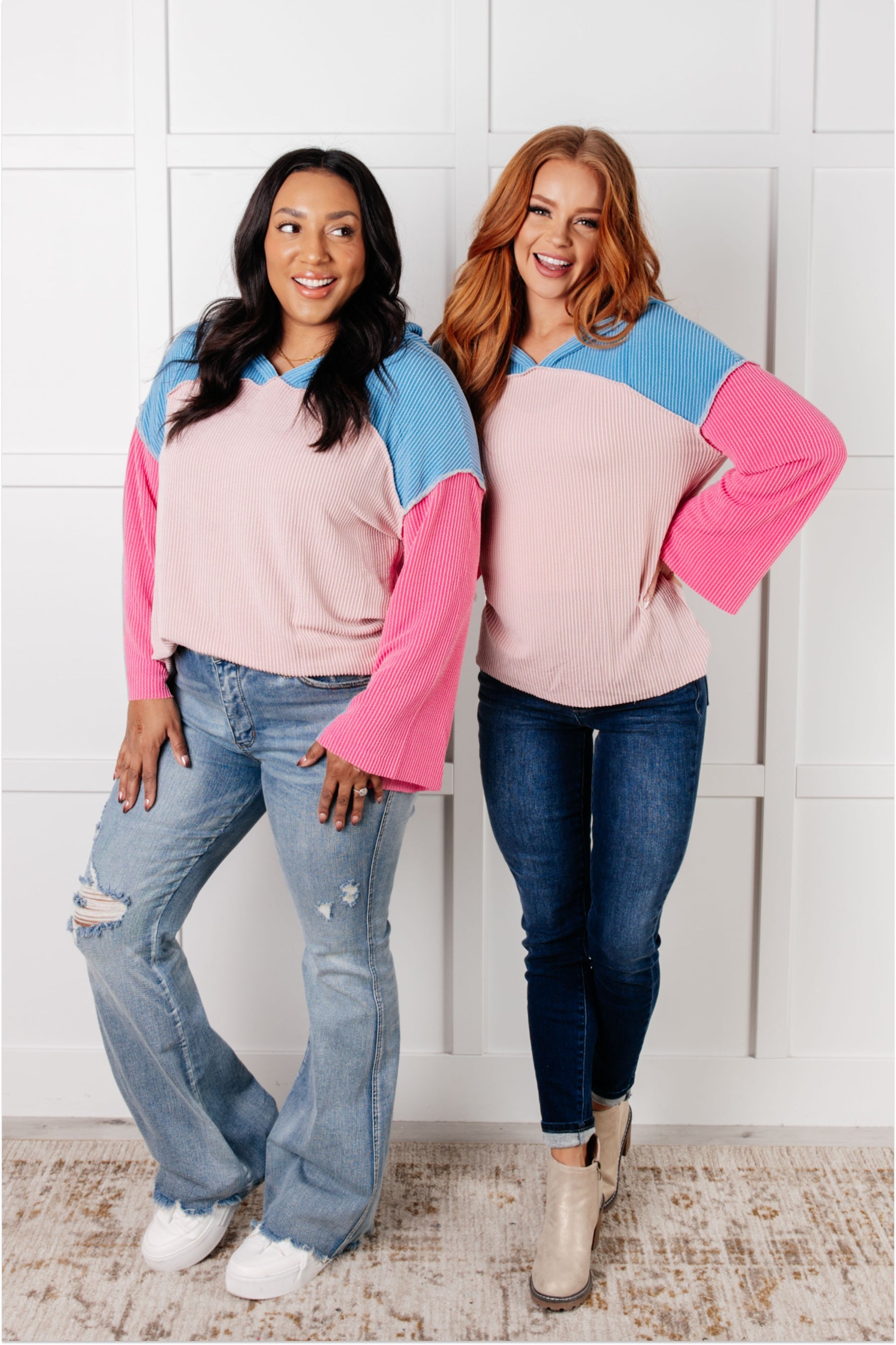A-Tisket A-Tasket Color Block Pullover-Tops-Ave Shops-[option4]-[option5]-[option6]-[option7]-[option8]-Shop-Boutique-Clothing-for-Women-Online