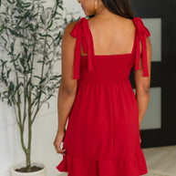 Acting Brand New Contrast Trim Crinkle Woven Dress-Womens-Ave Shops-[option4]-[option5]-[option6]-[option7]-[option8]-Shop-Boutique-Clothing-for-Women-Online