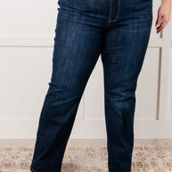 Judy Blue Alaina High Rise Classic Straight Jeans-Denim-Ave Shops-[option4]-[option5]-[option6]-[option7]-[option8]-Shop-Boutique-Clothing-for-Women-Online