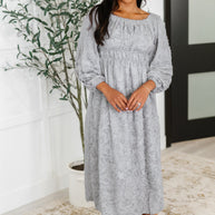 All Is Well Dress In Opal Gray-Womens-Ave Shops-[option4]-[option5]-[option6]-[option7]-[option8]-Shop-Boutique-Clothing-for-Women-Online