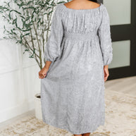 All Is Well Dress In Opal Gray-Womens-Ave Shops-[option4]-[option5]-[option6]-[option7]-[option8]-Shop-Boutique-Clothing-for-Women-Online