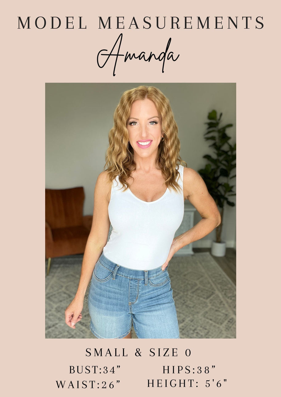 Judy Blue Elle High Rise Rhinestone Cutoff Shorts-Denim-Ave Shops-[option4]-[option5]-[option6]-[option7]-[option8]-Shop-Boutique-Clothing-for-Women-Online