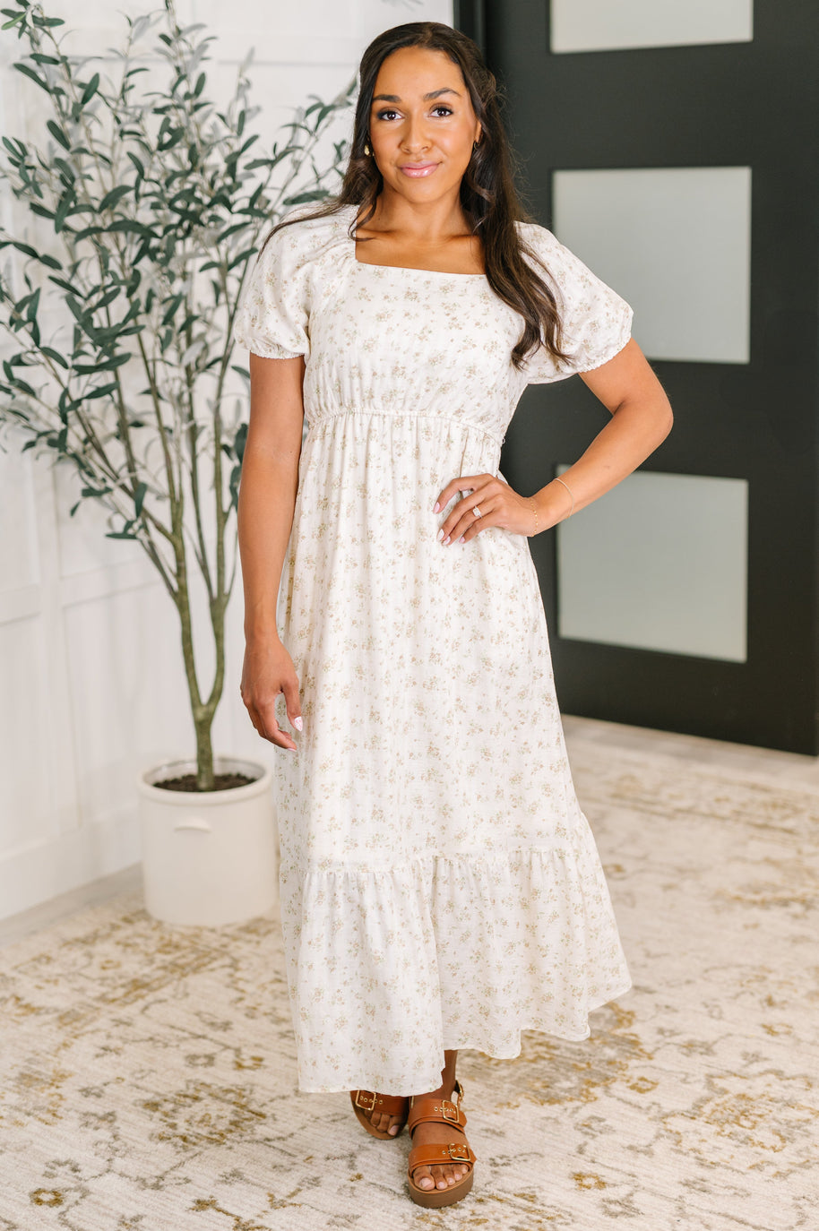 Angelcore Square Neck Dress-Womens-Ave Shops-[option4]-[option5]-[option6]-[option7]-[option8]-Shop-Boutique-Clothing-for-Women-Online