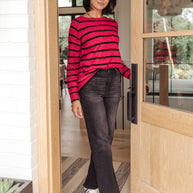 Are We There Yet? Striped Sweater-Tops-Ave Shops-[option4]-[option5]-[option6]-[option7]-[option8]-Shop-Boutique-Clothing-for-Women-Online