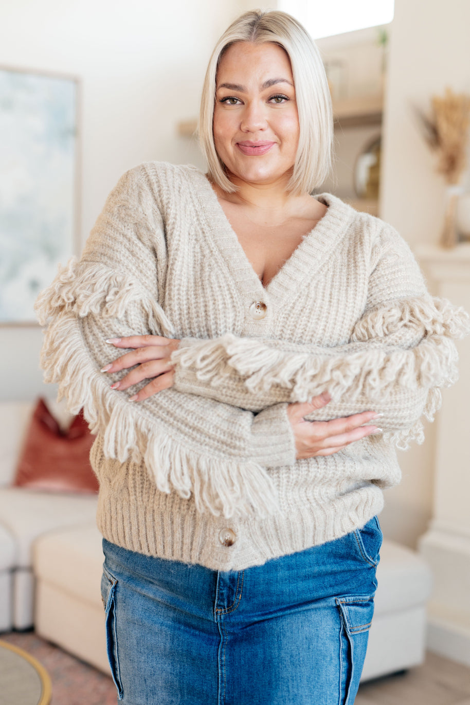 Ask Me About It Fringe Cardigan-Layers-Ave Shops-[option4]-[option5]-[option6]-[option7]-[option8]-Shop-Boutique-Clothing-for-Women-Online