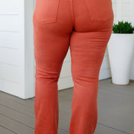 Autumn Mid Rise Slim Bootcut Jeans in Terracotta-Denim-Ave Shops-[option4]-[option5]-[option6]-[option7]-[option8]-Shop-Boutique-Clothing-for-Women-Online
