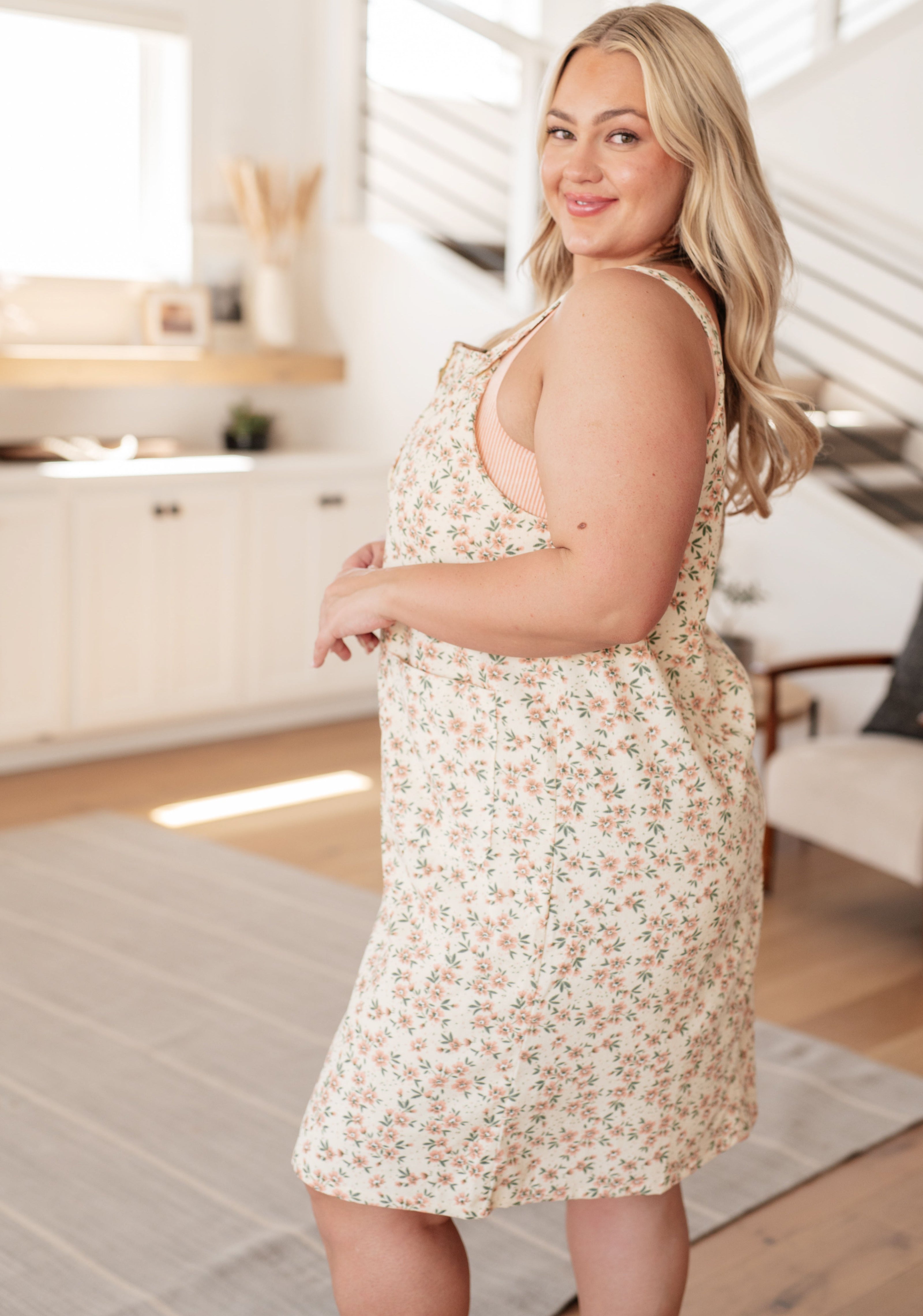 Baby Blossoms Floral Jumper-Dresses-Ave Shops-[option4]-[option5]-[option6]-[option7]-[option8]-Shop-Boutique-Clothing-for-Women-Online