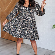 Back to the Start Floral Dress-Dresses-Ave Shops-[option4]-[option5]-[option6]-[option7]-[option8]-Shop-Boutique-Clothing-for-Women-Online
