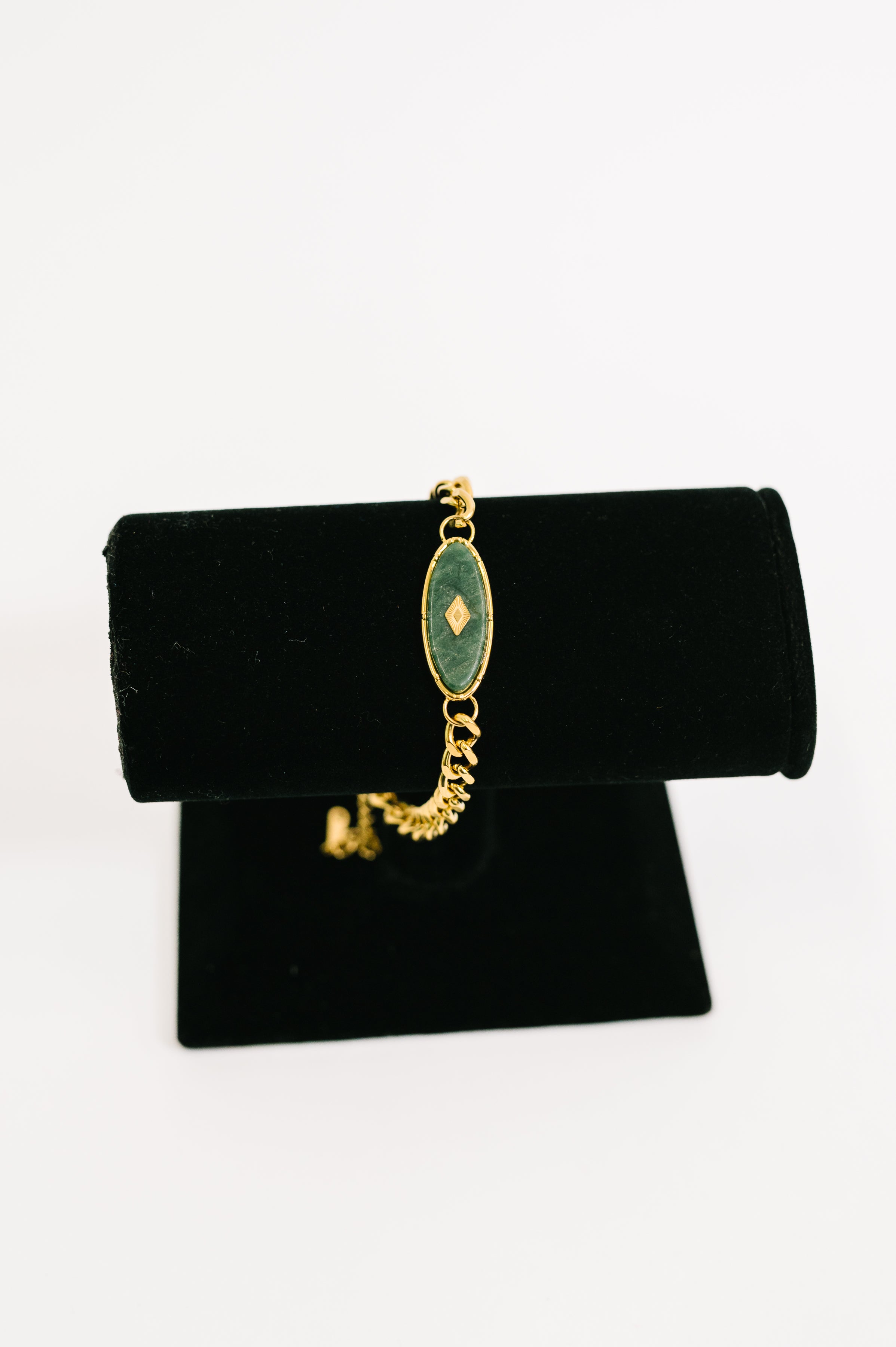 Bangle in Jade Bracelet-Womens-Ave Shops-[option4]-[option5]-[option6]-[option7]-[option8]-Shop-Boutique-Clothing-for-Women-Online