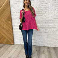 Zenana Basically Flowing Dolman Sleeve Top in Hot Pink-Womens-Ave Shops-[option4]-[option5]-[option6]-[option7]-[option8]-Shop-Boutique-Clothing-for-Women-Online