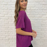 Basically Flowing Dolman Sleeve Top in Lt Plum-Womens-Ave Shops-[option4]-[option5]-[option6]-[option7]-[option8]-Shop-Boutique-Clothing-for-Women-Online