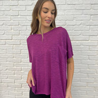 Basically Flowing Dolman Sleeve Top in Lt Plum-Womens-Ave Shops-[option4]-[option5]-[option6]-[option7]-[option8]-Shop-Boutique-Clothing-for-Women-Online