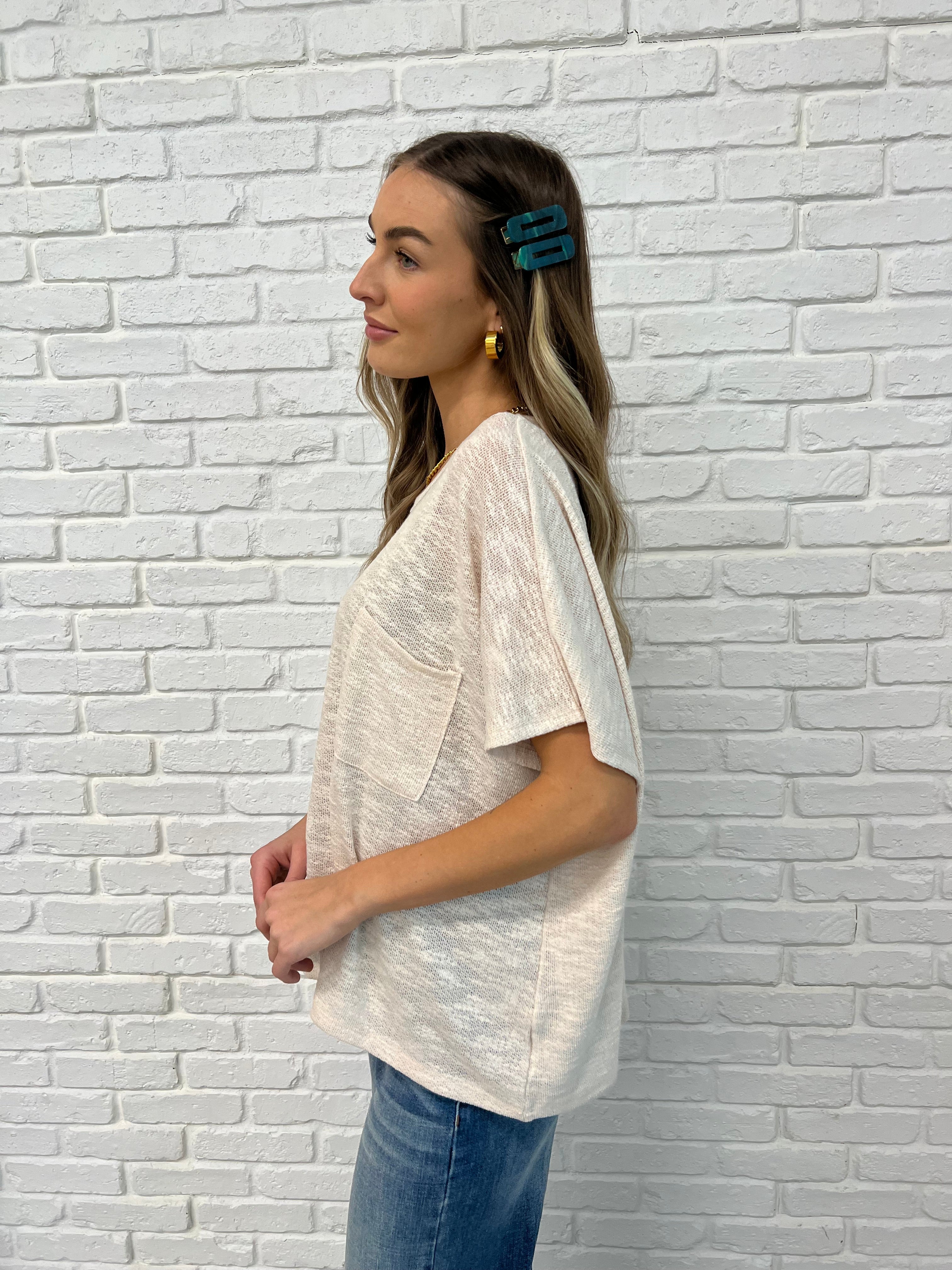 Basically Flowing Dolman Sleeve Top in Sand Beige-Womens-Ave Shops-[option4]-[option5]-[option6]-[option7]-[option8]-Shop-Boutique-Clothing-for-Women-Online