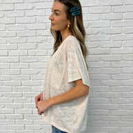 Basically Flowing Dolman Sleeve Top in Sand Beige-Womens-Ave Shops-[option4]-[option5]-[option6]-[option7]-[option8]-Shop-Boutique-Clothing-for-Women-Online
