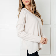 Zenana Basically Freezing Brushed Hacci Top in Sand Beige-Tops-Ave Shops-[option4]-[option5]-[option6]-[option7]-[option8]-Shop-Boutique-Clothing-for-Women-Online