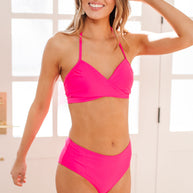 Beside the Bay Pink Swimsuit Bottoms-Womens-Ave Shops-[option4]-[option5]-[option6]-[option7]-[option8]-Shop-Boutique-Clothing-for-Women-Online