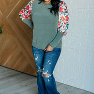 Better Than Usual Floral Detail Top-Tops-Ave Shops-[option4]-[option5]-[option6]-[option7]-[option8]-Shop-Boutique-Clothing-for-Women-Online