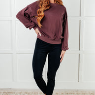 Zenana Beyond the Basics Pullover in Eggplant-Tops-Ave Shops-[option4]-[option5]-[option6]-[option7]-[option8]-Shop-Boutique-Clothing-for-Women-Online