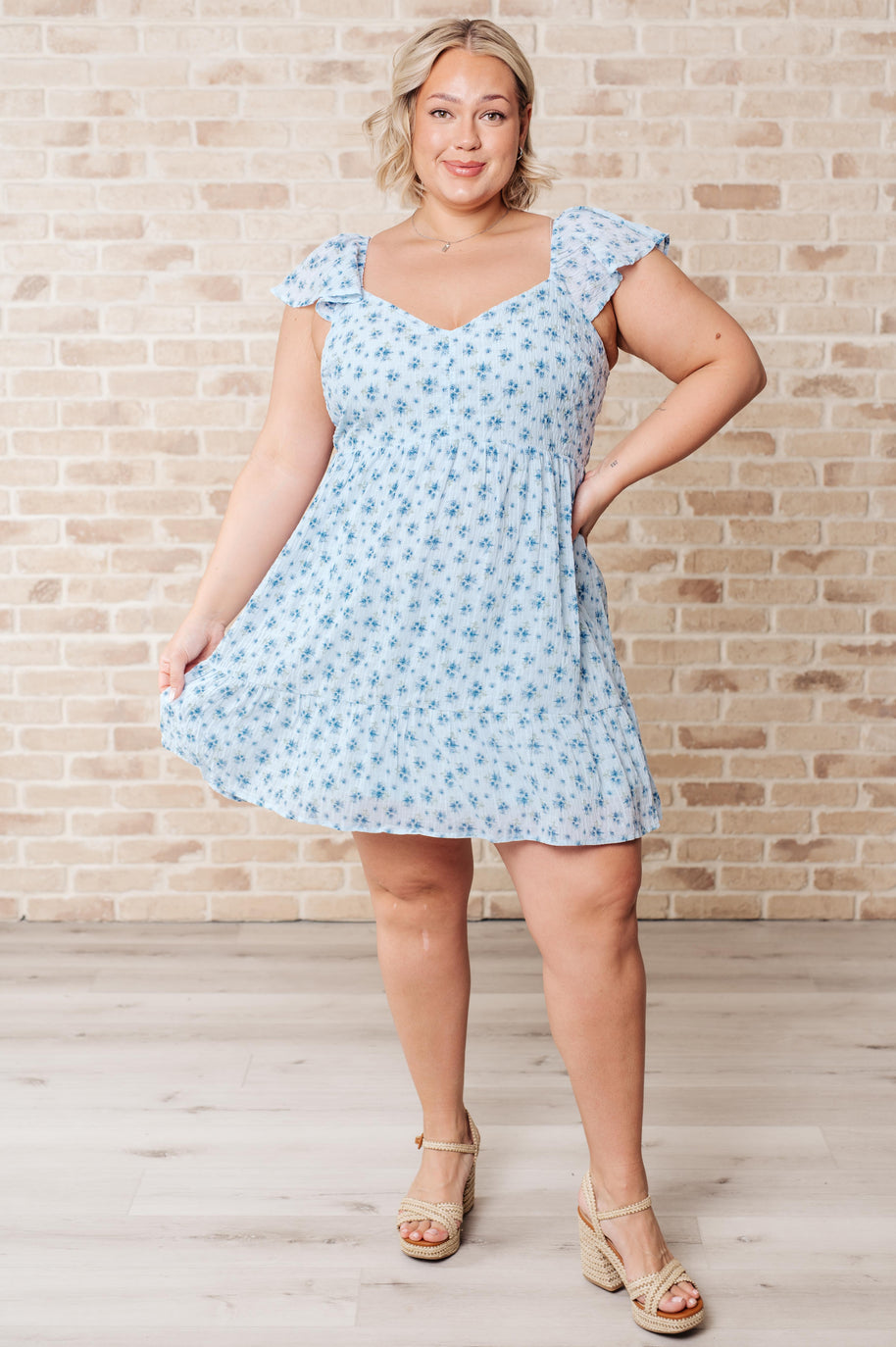 Big Rock Candy Mountain V-Neck Floral Dress-Dresses-Ave Shops-[option4]-[option5]-[option6]-[option7]-[option8]-Shop-Boutique-Clothing-for-Women-Online