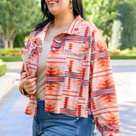 Breaking Free Western Print Jacket-Womens-Ave Shops-[option4]-[option5]-[option6]-[option7]-[option8]-Shop-Boutique-Clothing-for-Women-Online