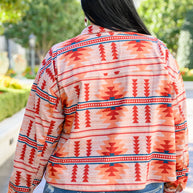Breaking Free Western Print Jacket-Womens-Ave Shops-[option4]-[option5]-[option6]-[option7]-[option8]-Shop-Boutique-Clothing-for-Women-Online