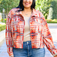 Breaking Free Western Print Jacket-Womens-Ave Shops-[option4]-[option5]-[option6]-[option7]-[option8]-Shop-Boutique-Clothing-for-Women-Online