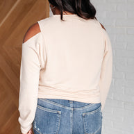 Carefully Crafted Cold Shoulder Blouse-Tops-Ave Shops-[option4]-[option5]-[option6]-[option7]-[option8]-Shop-Boutique-Clothing-for-Women-Online
