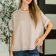 Zenana Catch Me Loungin’ Cable Ribbed Knit Top in Ash Mocha-Womens-Ave Shops-[option4]-[option5]-[option6]-[option7]-[option8]-Shop-Boutique-Clothing-for-Women-Online