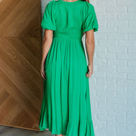 Catch a Cloud and Pin it Down Smocked Bodice Dress-Dresses-Ave Shops-[option4]-[option5]-[option6]-[option7]-[option8]-Shop-Boutique-Clothing-for-Women-Online