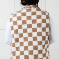 Check it Out Checkered Fleece Vest-Layers-Ave Shops-[option4]-[option5]-[option6]-[option7]-[option8]-Shop-Boutique-Clothing-for-Women-Online