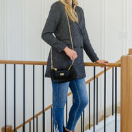 Chic Upon Arrival Button Down Blazer Jacket In Black-Womens-Ave Shops-[option4]-[option5]-[option6]-[option7]-[option8]-Shop-Boutique-Clothing-for-Women-Online