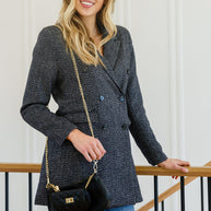 Chic Upon Arrival Button Down Blazer Jacket In Black-Womens-Ave Shops-[option4]-[option5]-[option6]-[option7]-[option8]-Shop-Boutique-Clothing-for-Women-Online
