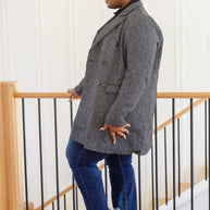 Chic Upon Arrival Button Down Blazer Jacket In Black-Womens-Ave Shops-[option4]-[option5]-[option6]-[option7]-[option8]-Shop-Boutique-Clothing-for-Women-Online