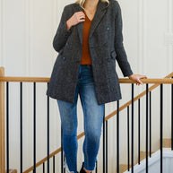 Chic Upon Arrival Button Down Blazer Jacket In Black-Womens-Ave Shops-[option4]-[option5]-[option6]-[option7]-[option8]-Shop-Boutique-Clothing-for-Women-Online