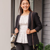Chose Me Dotted Top-Womens-Ave Shops-[option4]-[option5]-[option6]-[option7]-[option8]-Shop-Boutique-Clothing-for-Women-Online