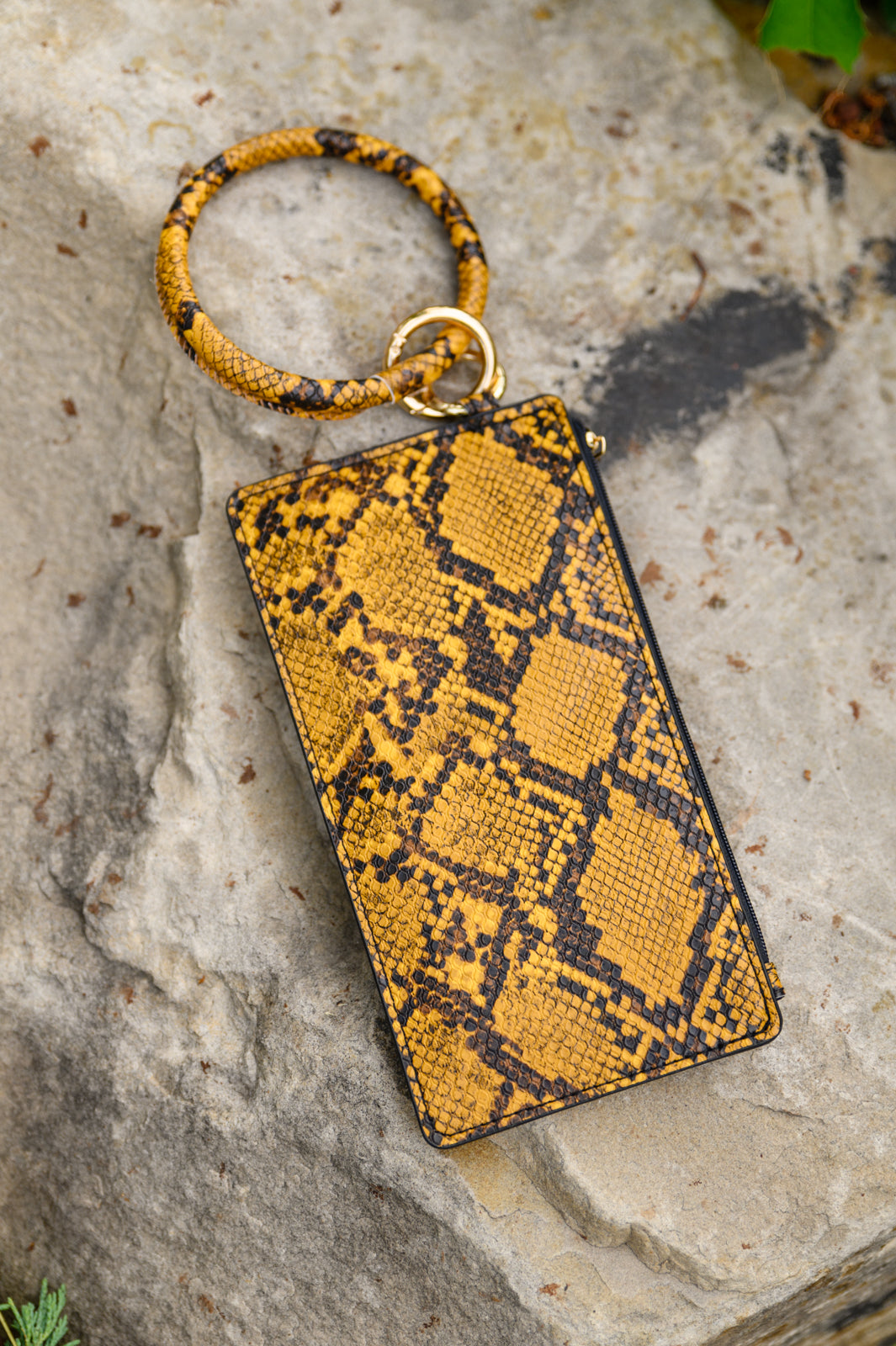 Clear Break Snakeskin Clutch-Womens-Ave Shops-[option4]-[option5]-[option6]-[option7]-[option8]-Shop-Boutique-Clothing-for-Women-Online