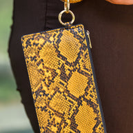 Clear Break Snakeskin Clutch-Womens-Ave Shops-[option4]-[option5]-[option6]-[option7]-[option8]-Shop-Boutique-Clothing-for-Women-Online