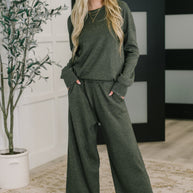 Clove Sweater in Moss-Womens-Ave Shops-[option4]-[option5]-[option6]-[option7]-[option8]-Shop-Boutique-Clothing-for-Women-Online