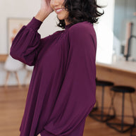 Closing Time Mock Neck Blouse-Tops-Ave Shops-[option4]-[option5]-[option6]-[option7]-[option8]-Shop-Boutique-Clothing-for-Women-Online