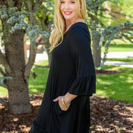 Coast Dress in Black-Womens-Ave Shops-[option4]-[option5]-[option6]-[option7]-[option8]-Shop-Boutique-Clothing-for-Women-Online