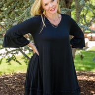 Coast Dress in Black-Womens-Ave Shops-[option4]-[option5]-[option6]-[option7]-[option8]-Shop-Boutique-Clothing-for-Women-Online